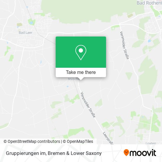 Gruppierungen im map
