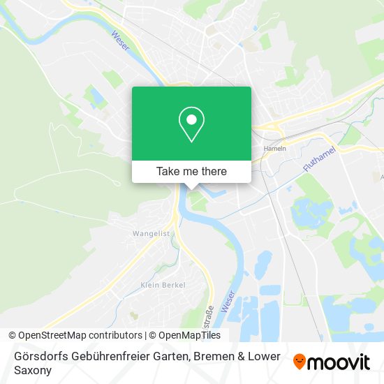 Görsdorfs Gebührenfreier Garten map