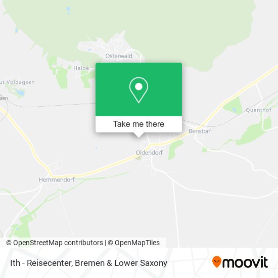 Ith - Reisecenter map