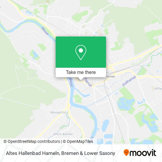 Altes Hallenbad Hameln map