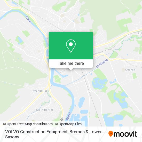 VOLVO Construction Equipment map