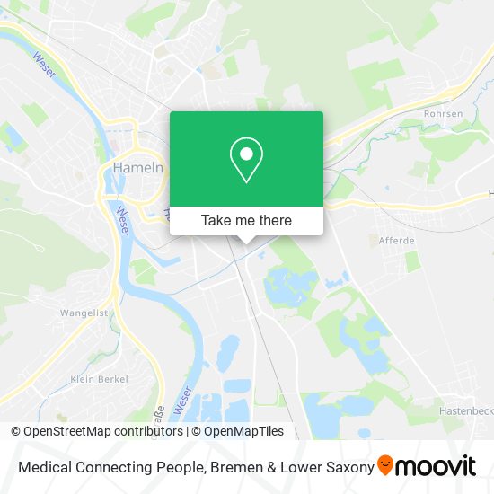 Medical Connecting People map