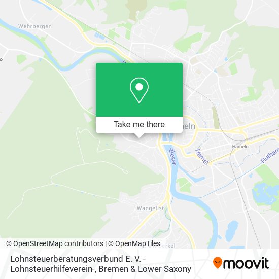 Lohnsteuerberatungsverbund E. V. -Lohnsteuerhilfeverein- map
