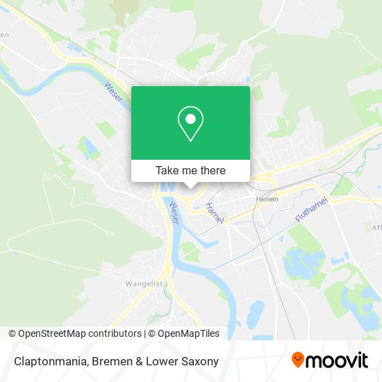 Claptonmania map