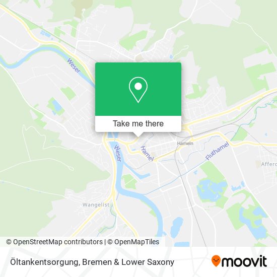 Öltankentsorgung map