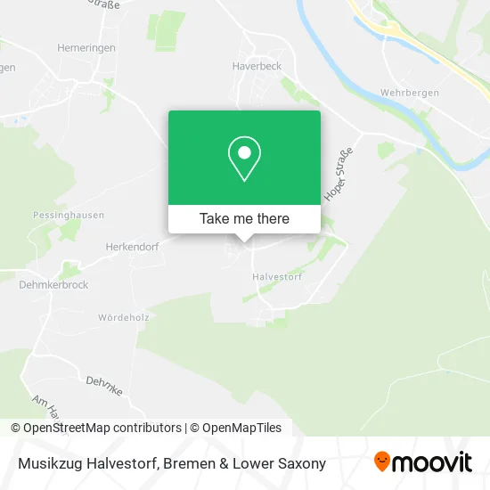 Карта Musikzug Halvestorf