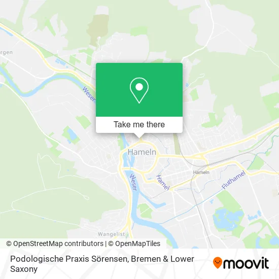 Карта Podologische Praxis Sörensen