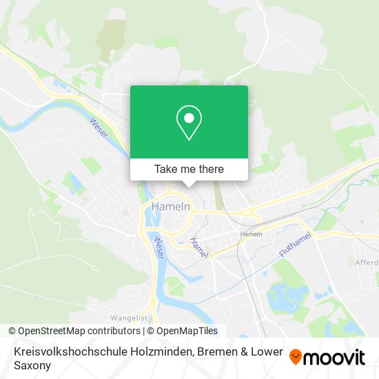 Kreisvolkshochschule Holzminden map
