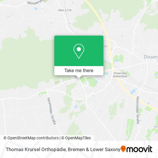 Thomas Krursel Orthopädie map