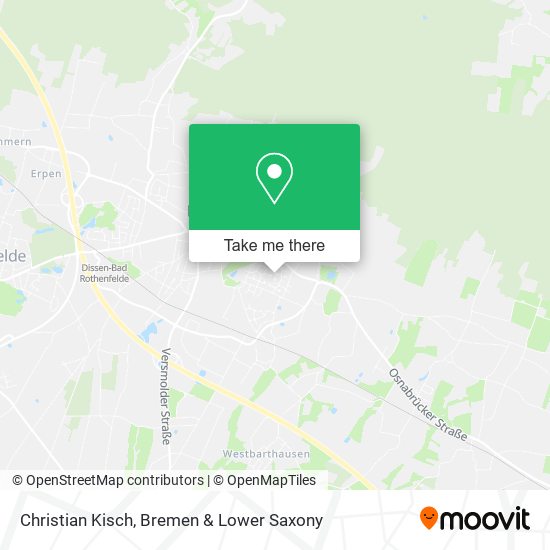 Christian Kisch map