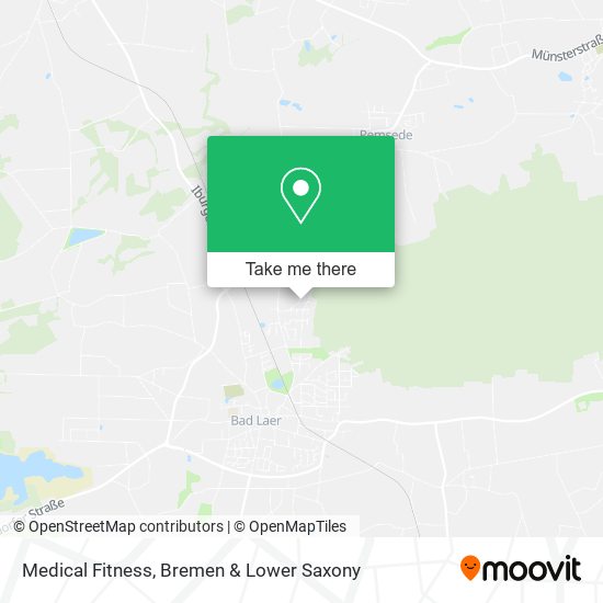 Medical Fitness map