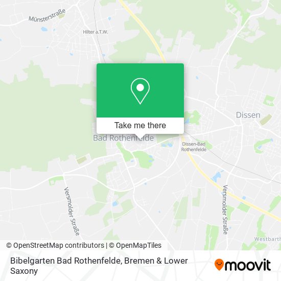 Bibelgarten Bad Rothenfelde map