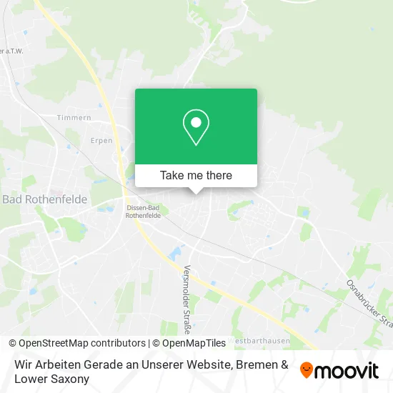 Карта Wir Arbeiten Gerade an Unserer Website