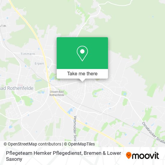 Pflegeteam Hemker Pflegedienst map