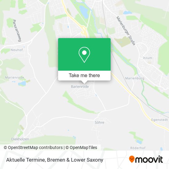 Aktuelle Termine map
