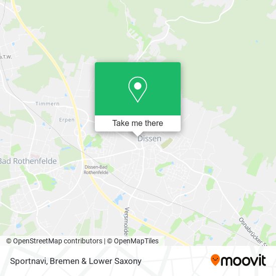 Sportnavi map