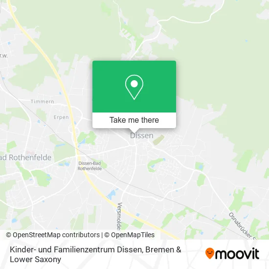 Kinder- und Familienzentrum Dissen map