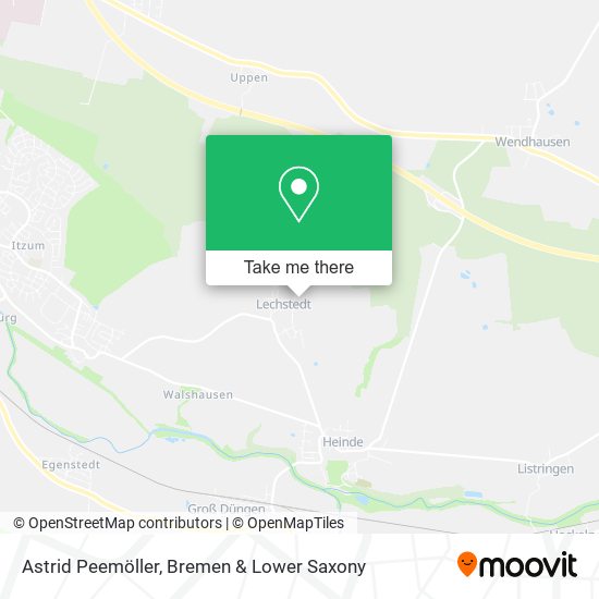 Astrid Peemöller map