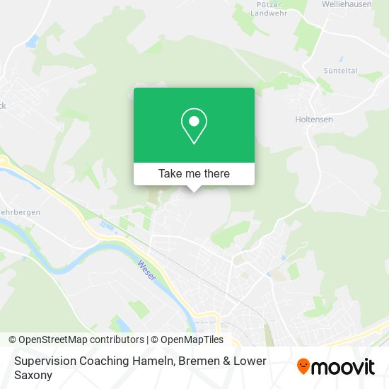Supervision Coaching Hameln map
