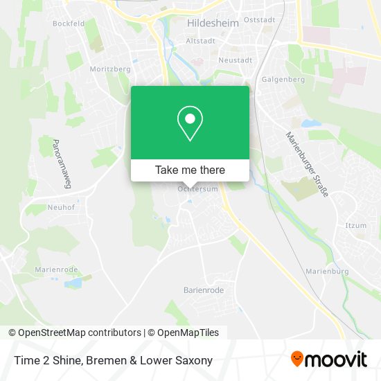Time 2 Shine map