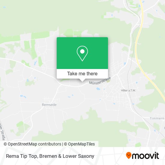 Rema Tip Top map