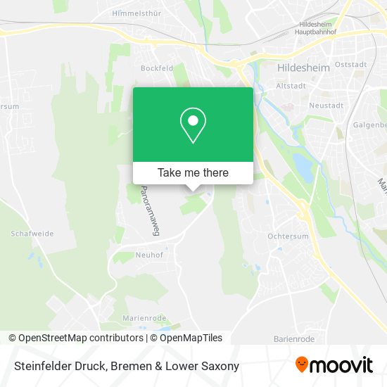 Steinfelder Druck map