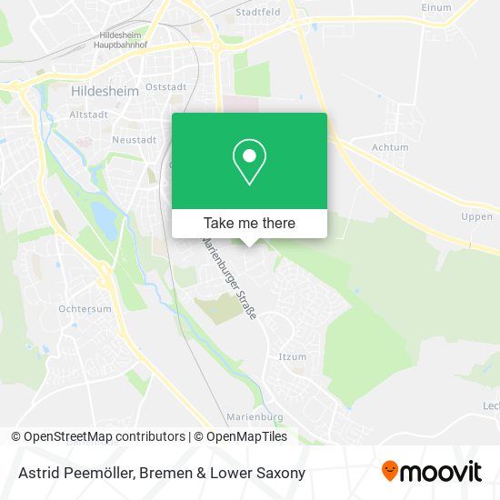 Astrid Peemöller map