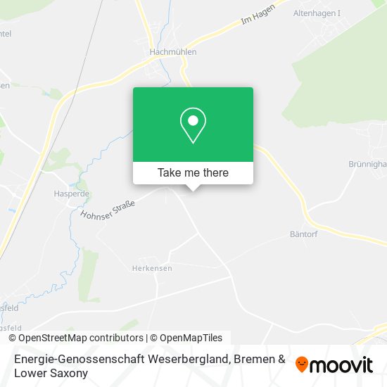 Карта Energie-Genossenschaft Weserbergland