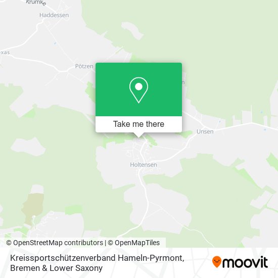 Kreissportschützenverband Hameln-Pyrmont map
