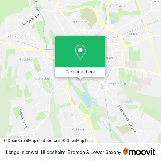 Langelinienwall Hildesheim map