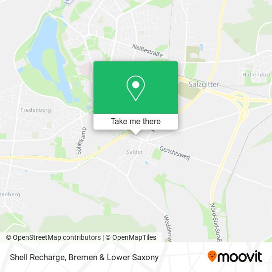 Shell Recharge map