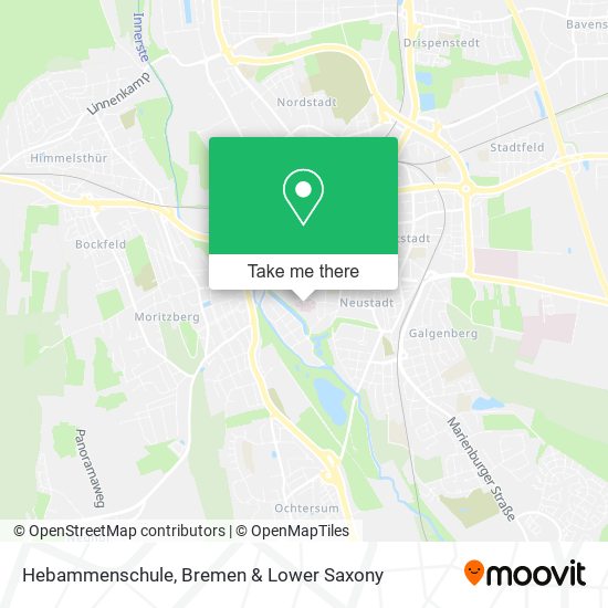 Hebammenschule map