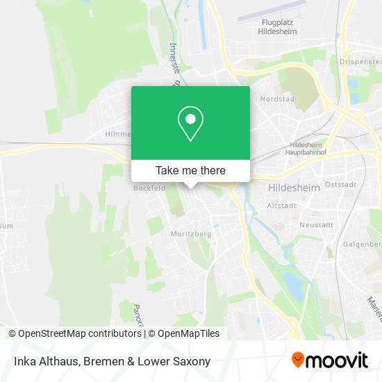 Inka Althaus map