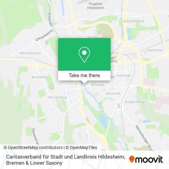 Caritasverband für Stadt und Landkreis Hildesheim map