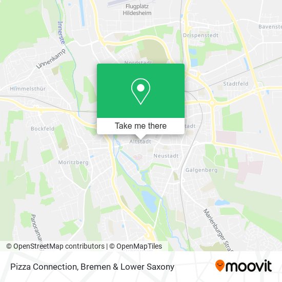 Pizza Connection map
