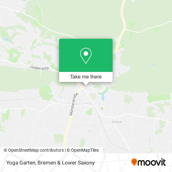 Yoga Garten map