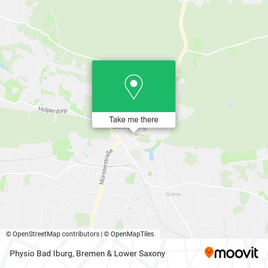 Physio Bad Iburg map