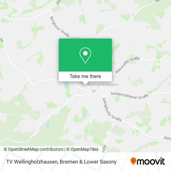 TV Wellingholzhausen map