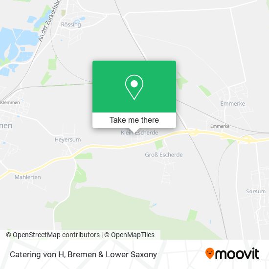 Catering von H map