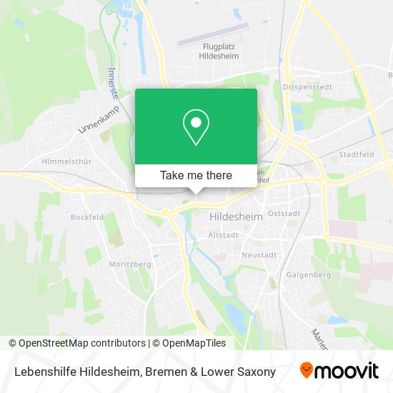 Lebenshilfe Hildesheim map