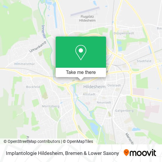 Карта Implantologie Hildesheim