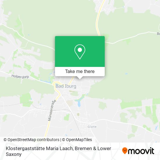 Klostergaststätte Maria Laach map