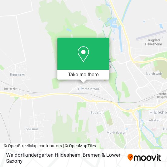 Waldorfkindergarten Hildesheim map