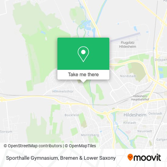 Sporthalle Gymnasium map
