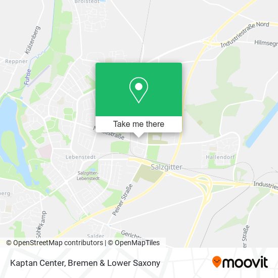Kaptan Center map