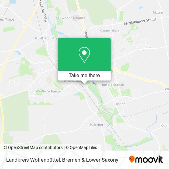 Landkreis Wolfenbüttel map