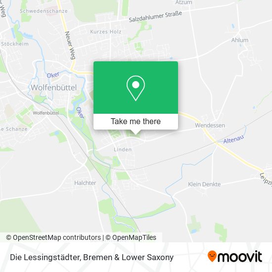 Die Lessingstädter map