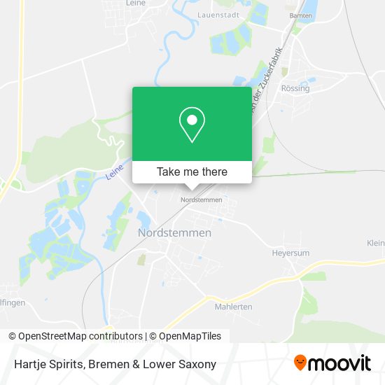 Hartje Spirits map