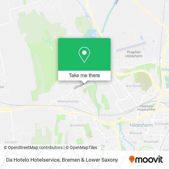 Da Hotelo Hotelservice map