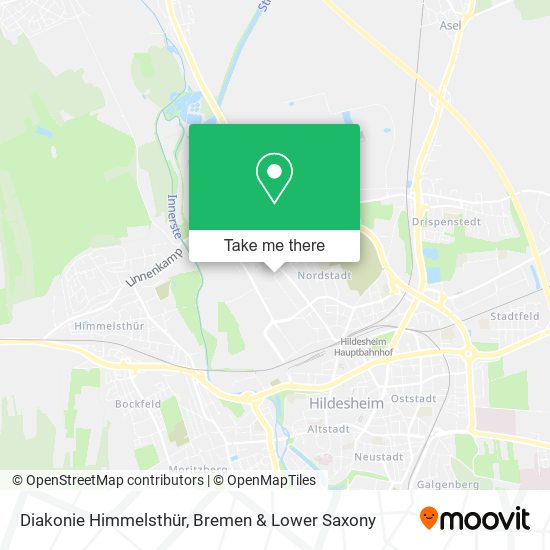 Diakonie Himmelsthür map